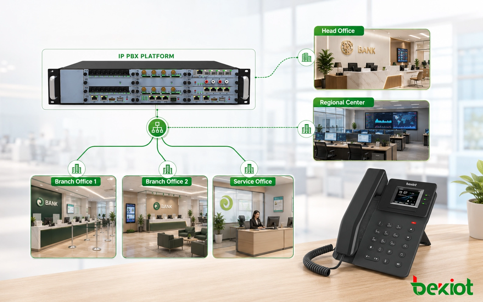 Multi-Branch Communication