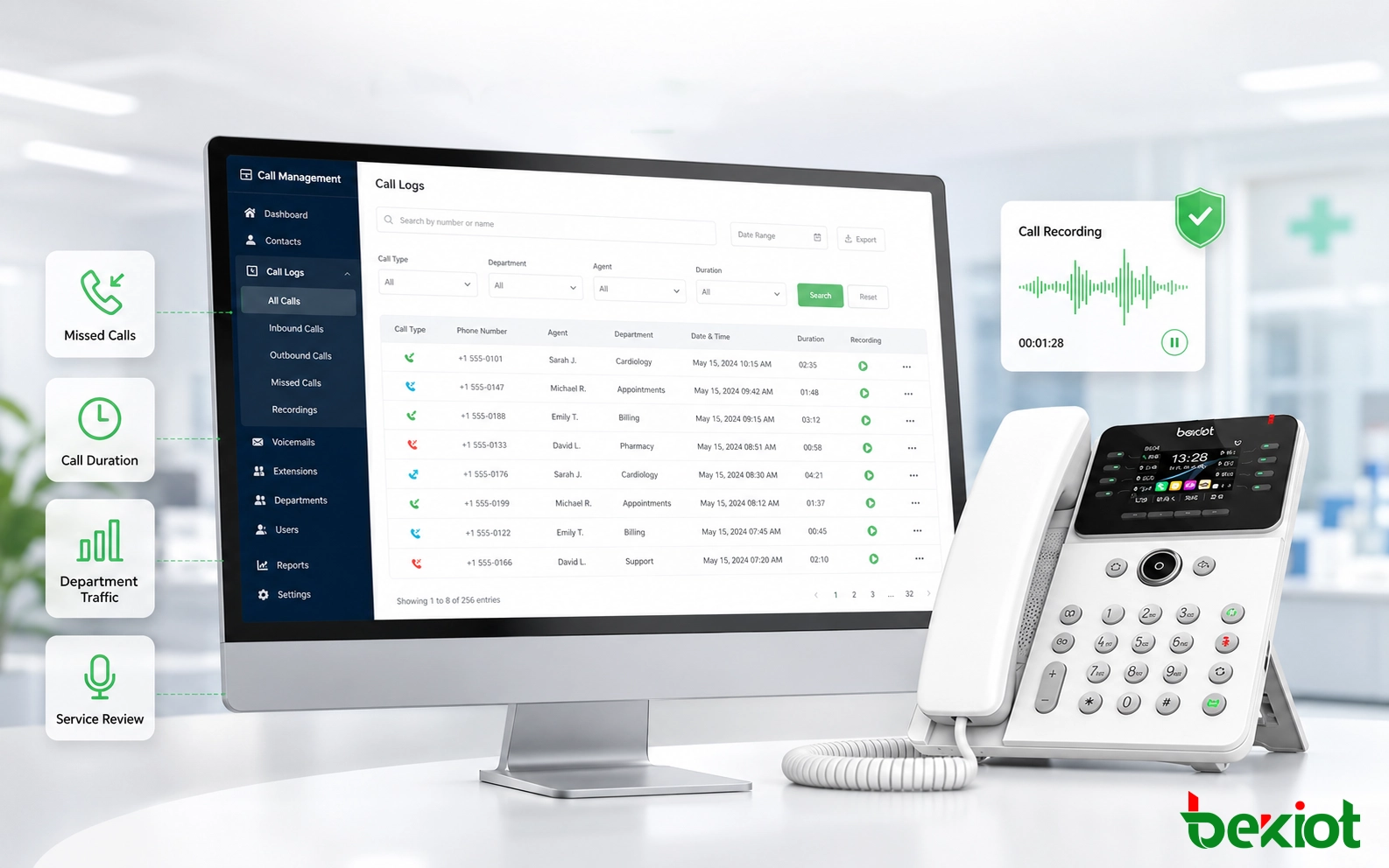 Call Recording and Call Logs