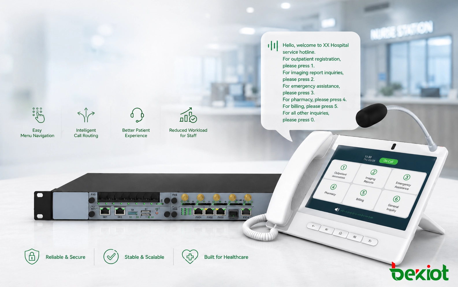 IVR Auto Attendant