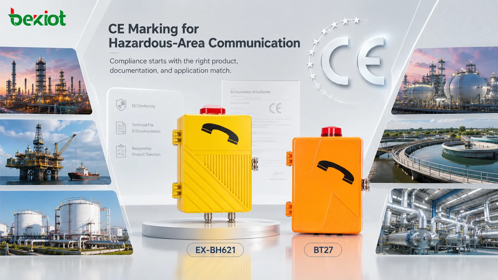 CE marking on industrial and electronic products for the European market