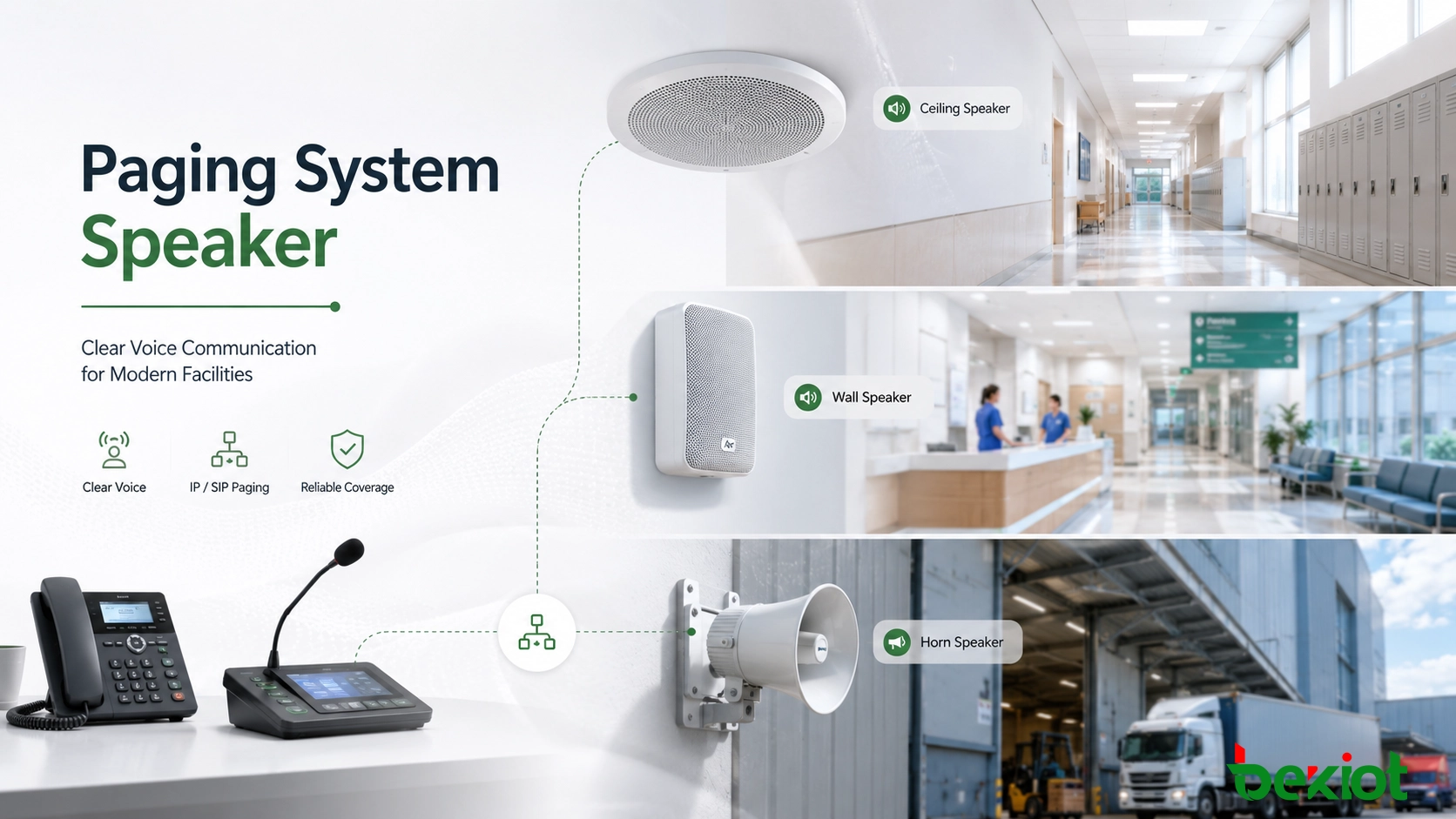 How Do You Choose the Right Paging System Speaker for a Modern Facility?