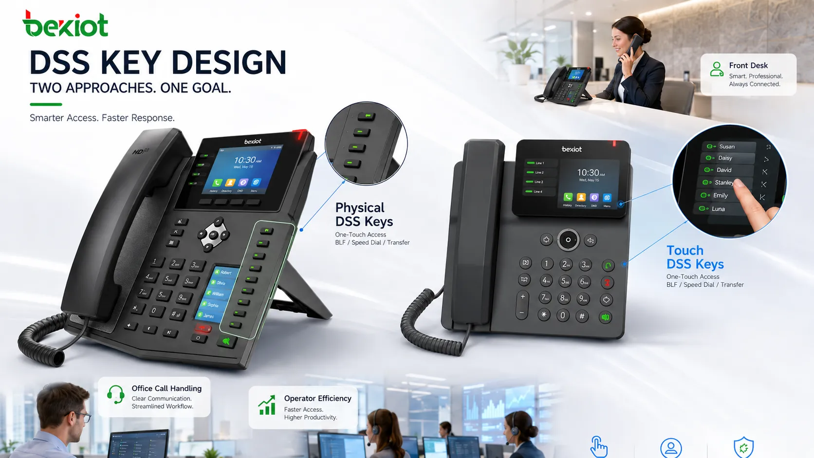 What Does a DSS Key Do on a Business IP Phone?