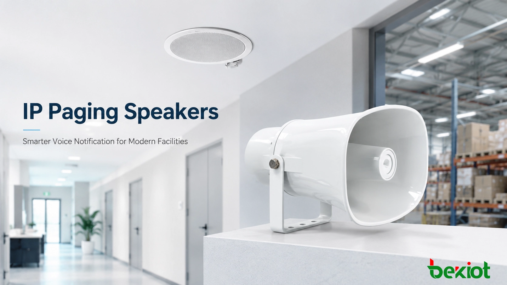 What Are IP Paging Speakers and Why Are They Important for Modern Facilities?