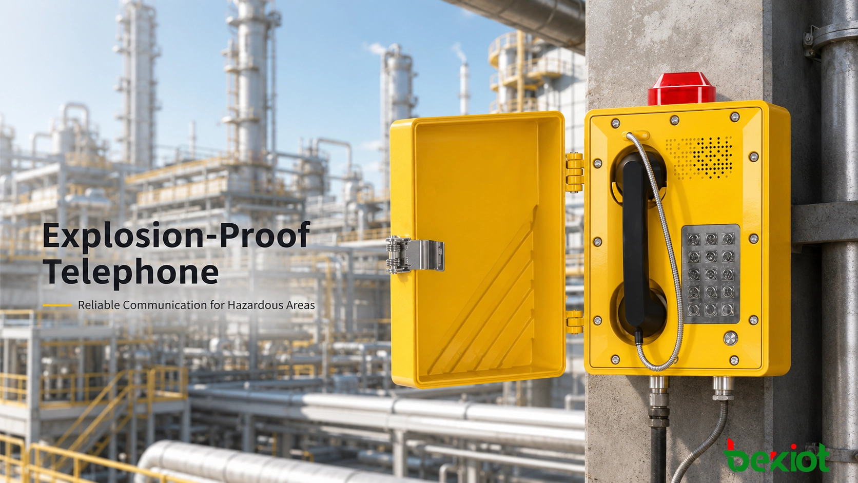 Explosion-Proof Telephone Selection Guide for Hazardous Industrial Sites