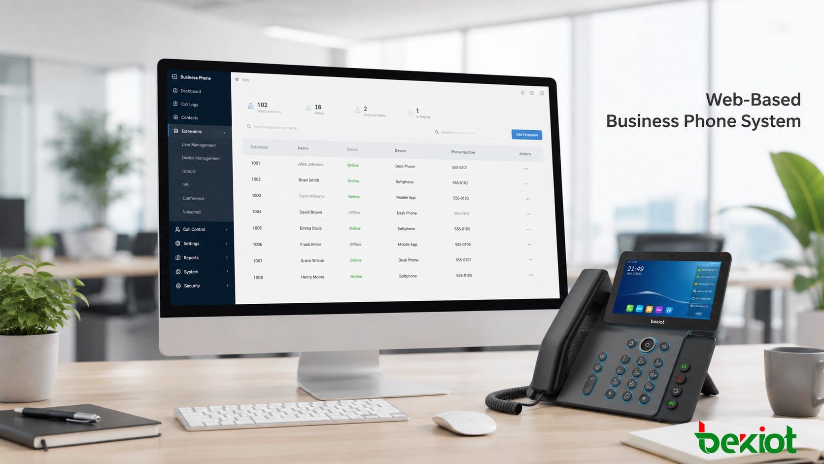 Web-Based Business Phone Systems for Flexible Company Communication