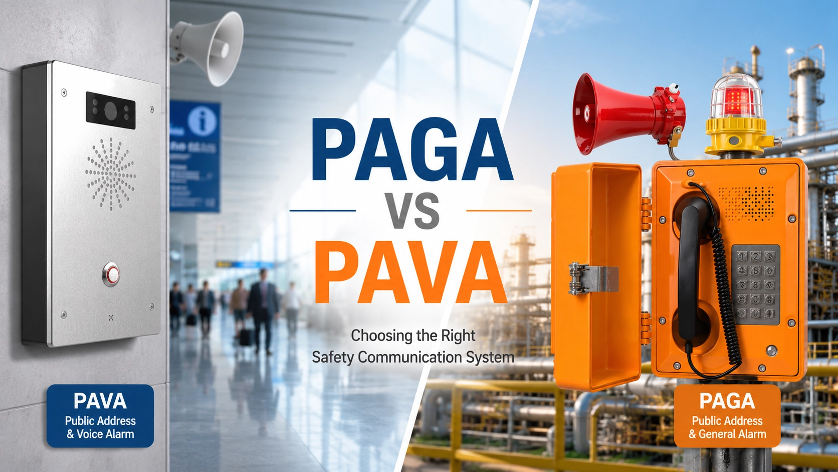 PAGA vs PAVA: Choosing the Right Safety Communication System