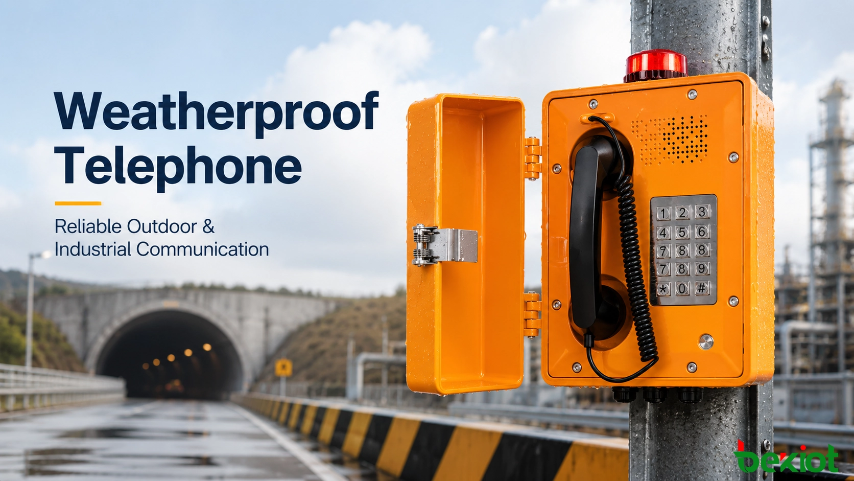 Weatherproof Telephone Solutions for Outdoor and Industrial Communication
