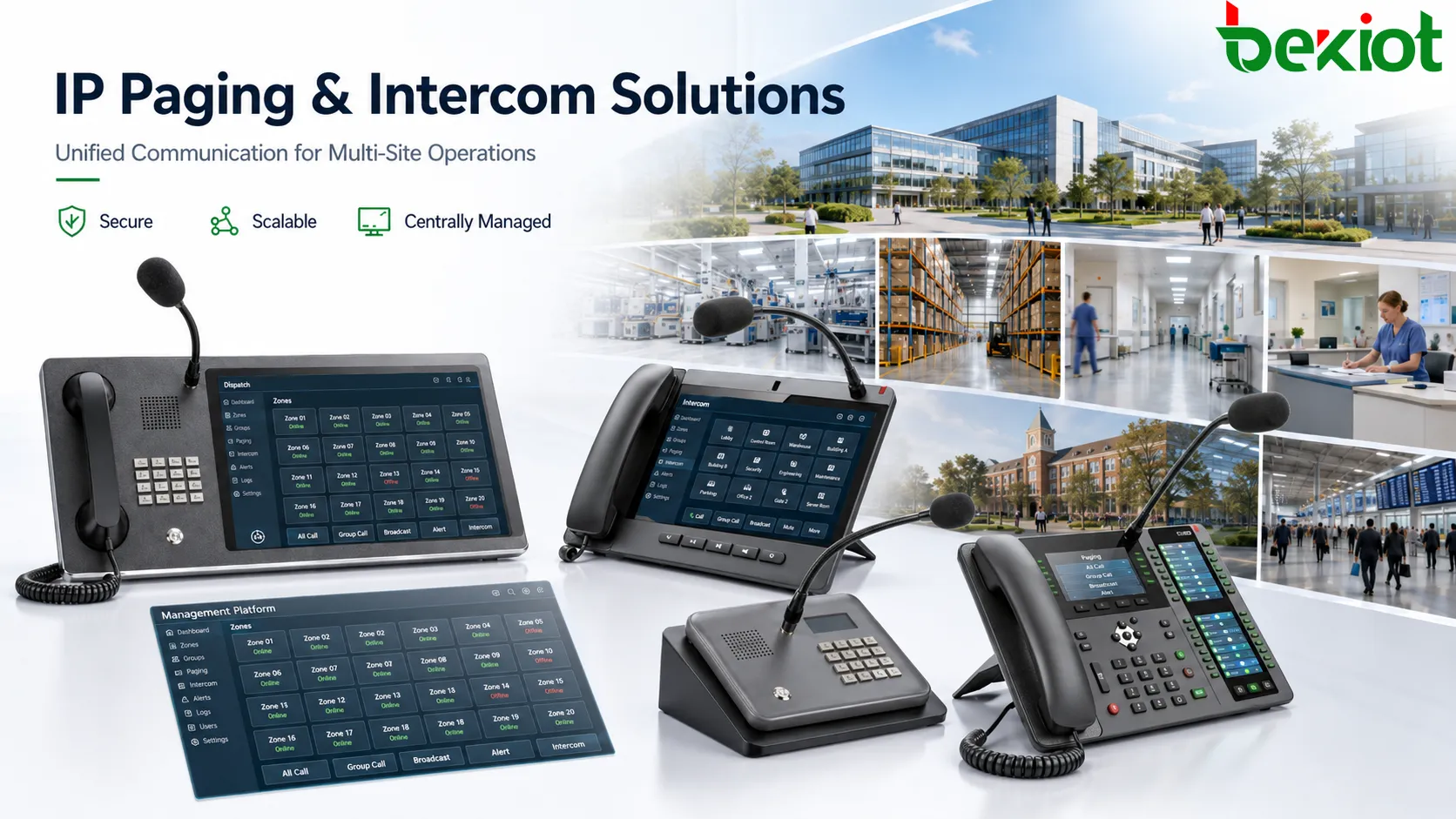 IP Paging & Intercom Solutions: Next-Gen Communication for Global Orgs