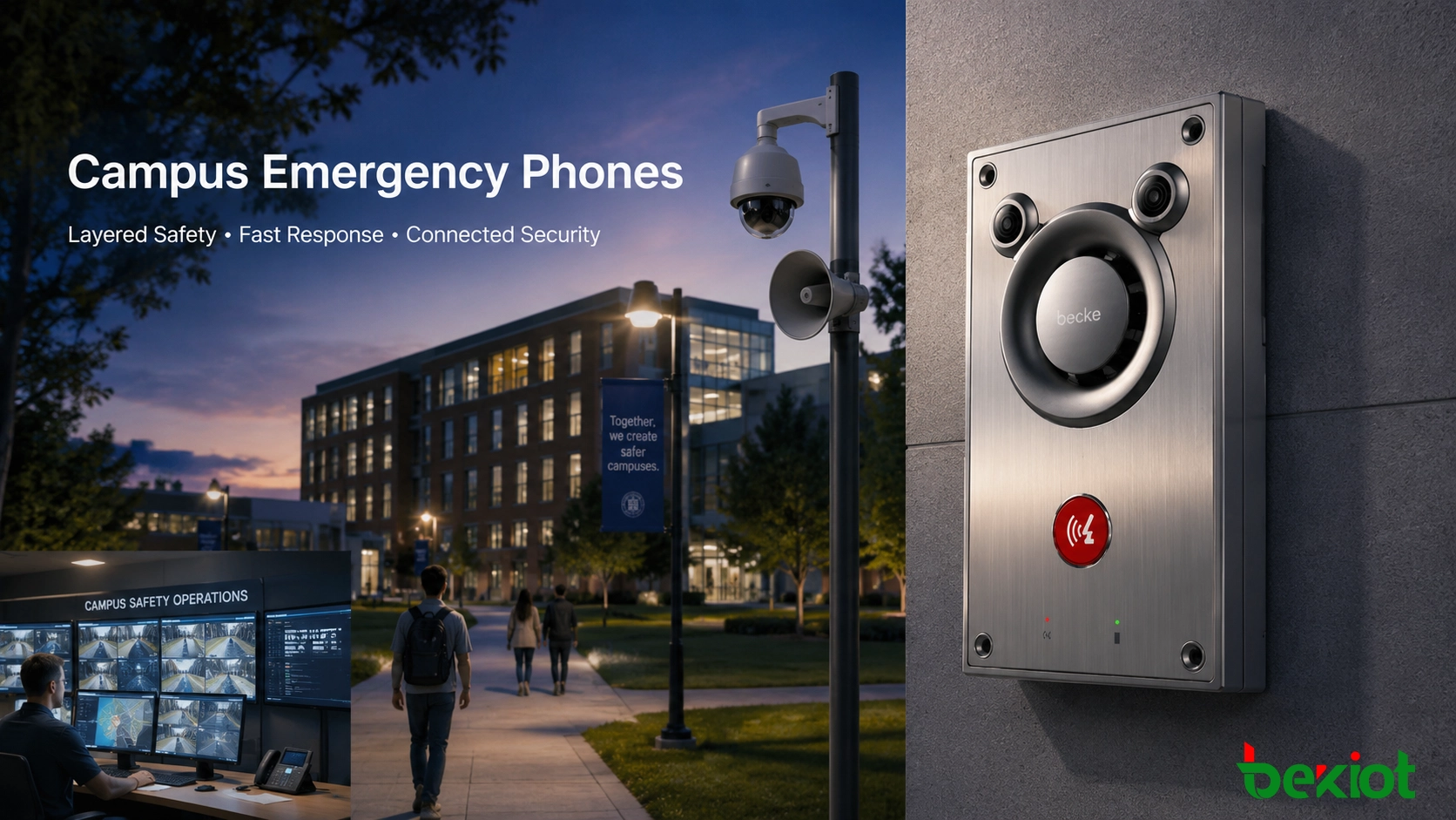 Campus Emergency Phones and Layered Safety Systems for Smarter School Security