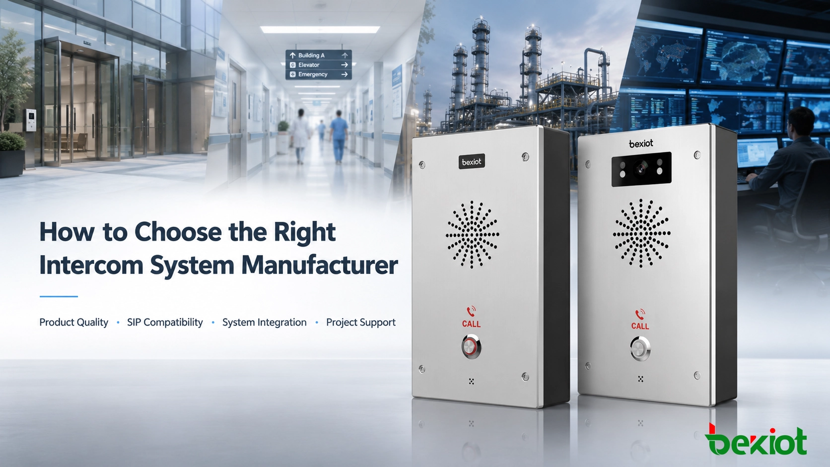 Intercom System Manufacturer Selection Guide for Commercial, Industrial, and Safety Projects