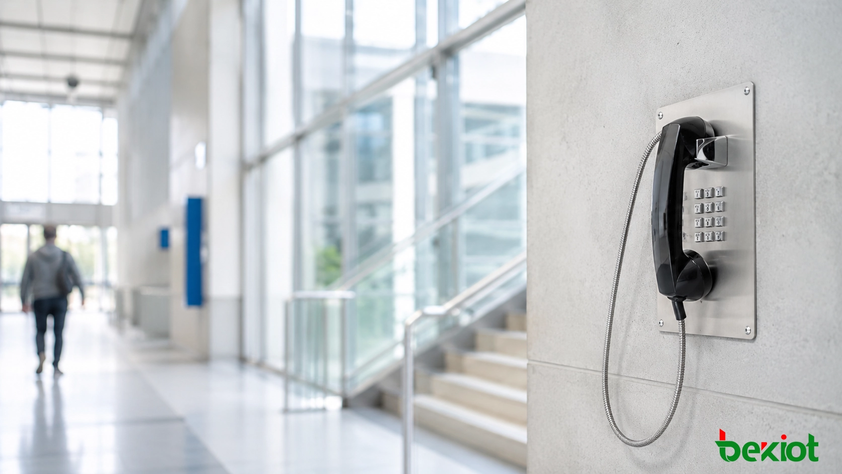 Public Area Telephones for Emergency Help, Visitor Support, and Safety Communication