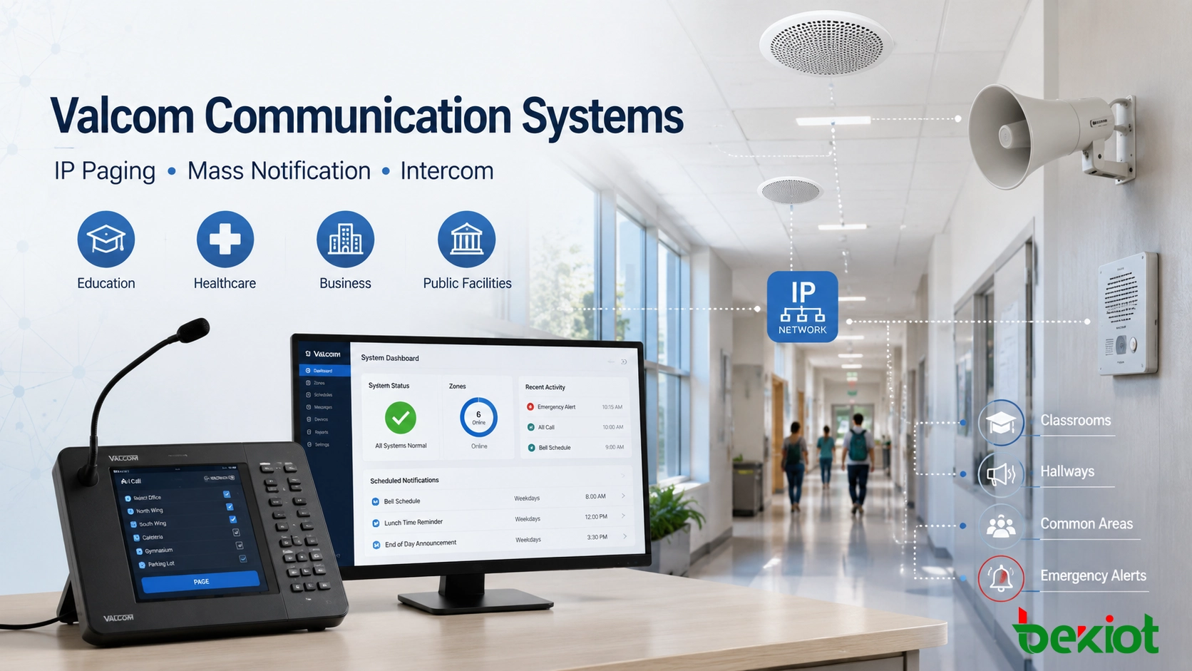 Valcom Communication Systems: IP Paging, Mass Notification, and the Evolution of Networked Public Address