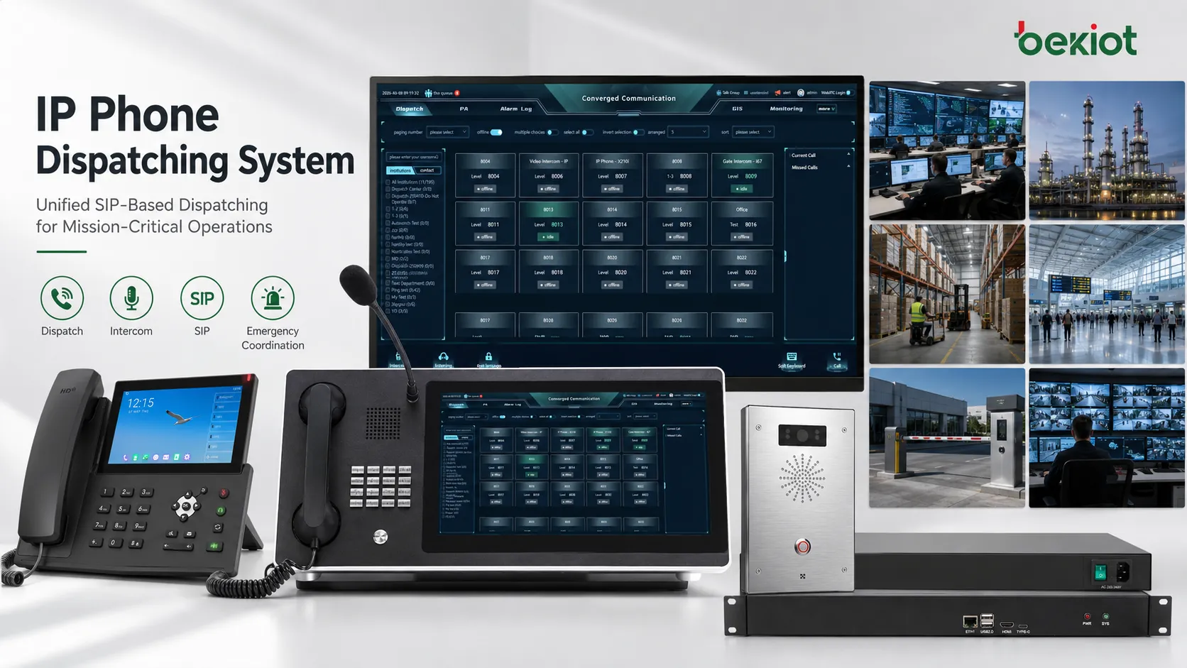 IP phone Dispatch System: The Preferred Choice for Critical Task Communication