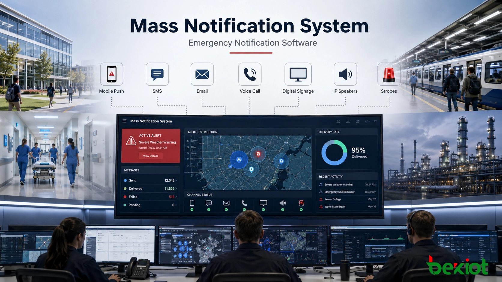 Mass Notification System and Emergency Notification Software for Enterprise Safety Communication