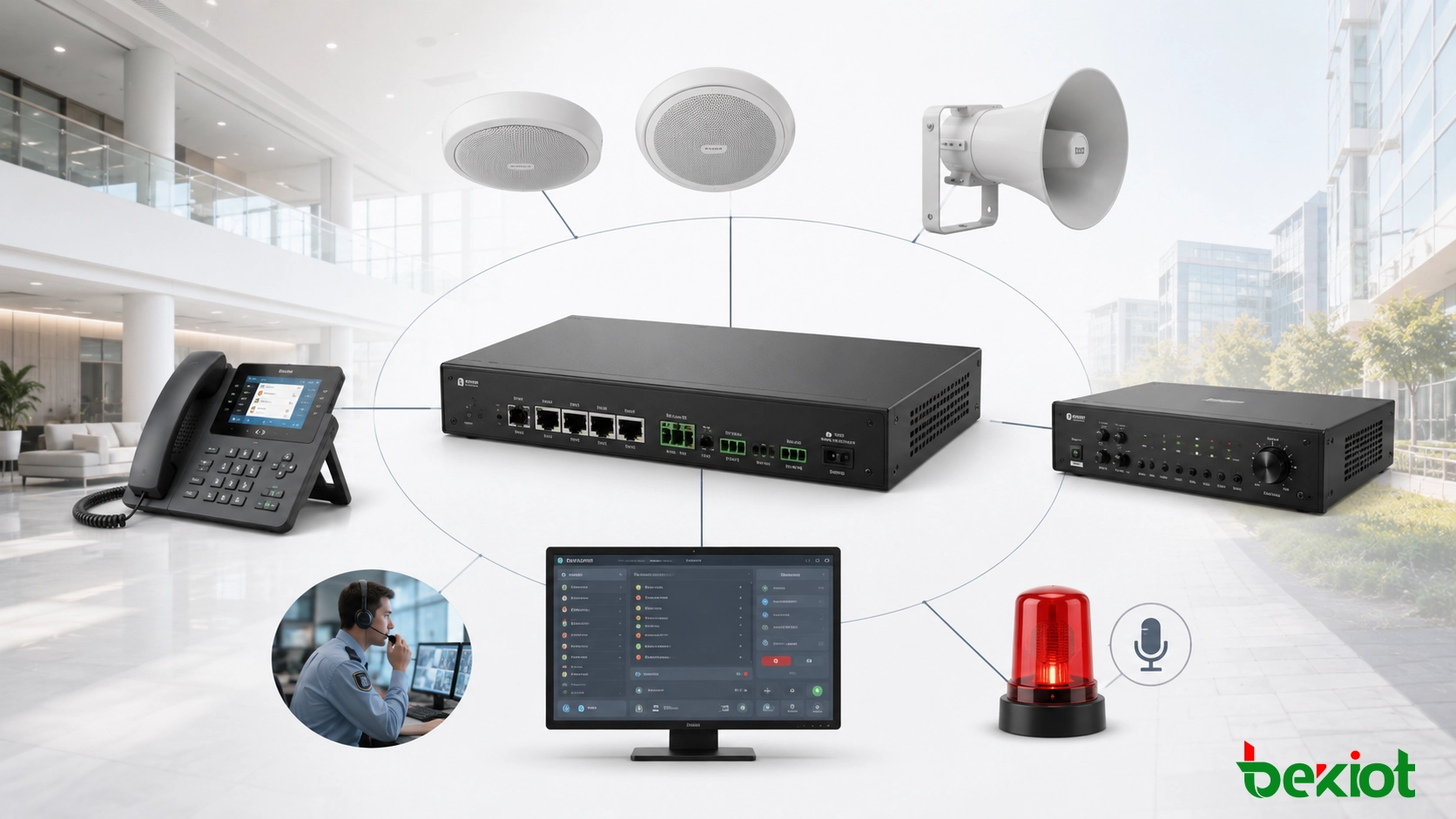 SIP Paging Gateway for VoIP Paging, Public Address Integration, and Emergency Notification
