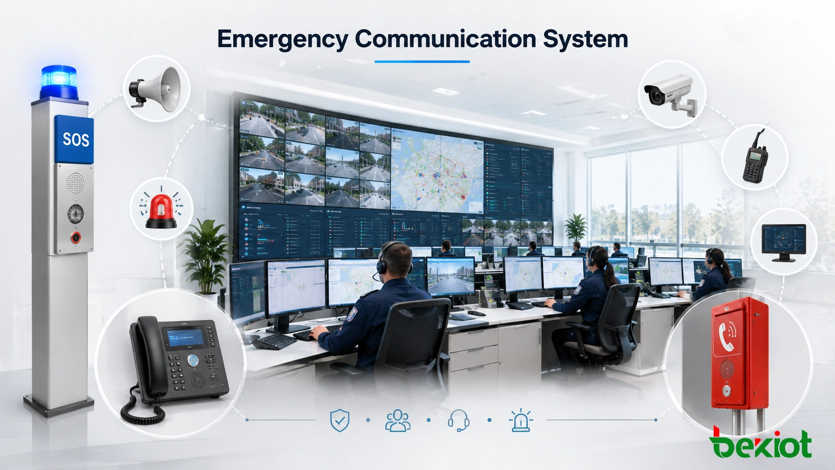 Emergency Communication System for Faster Response and Clearer Crisis Coordination