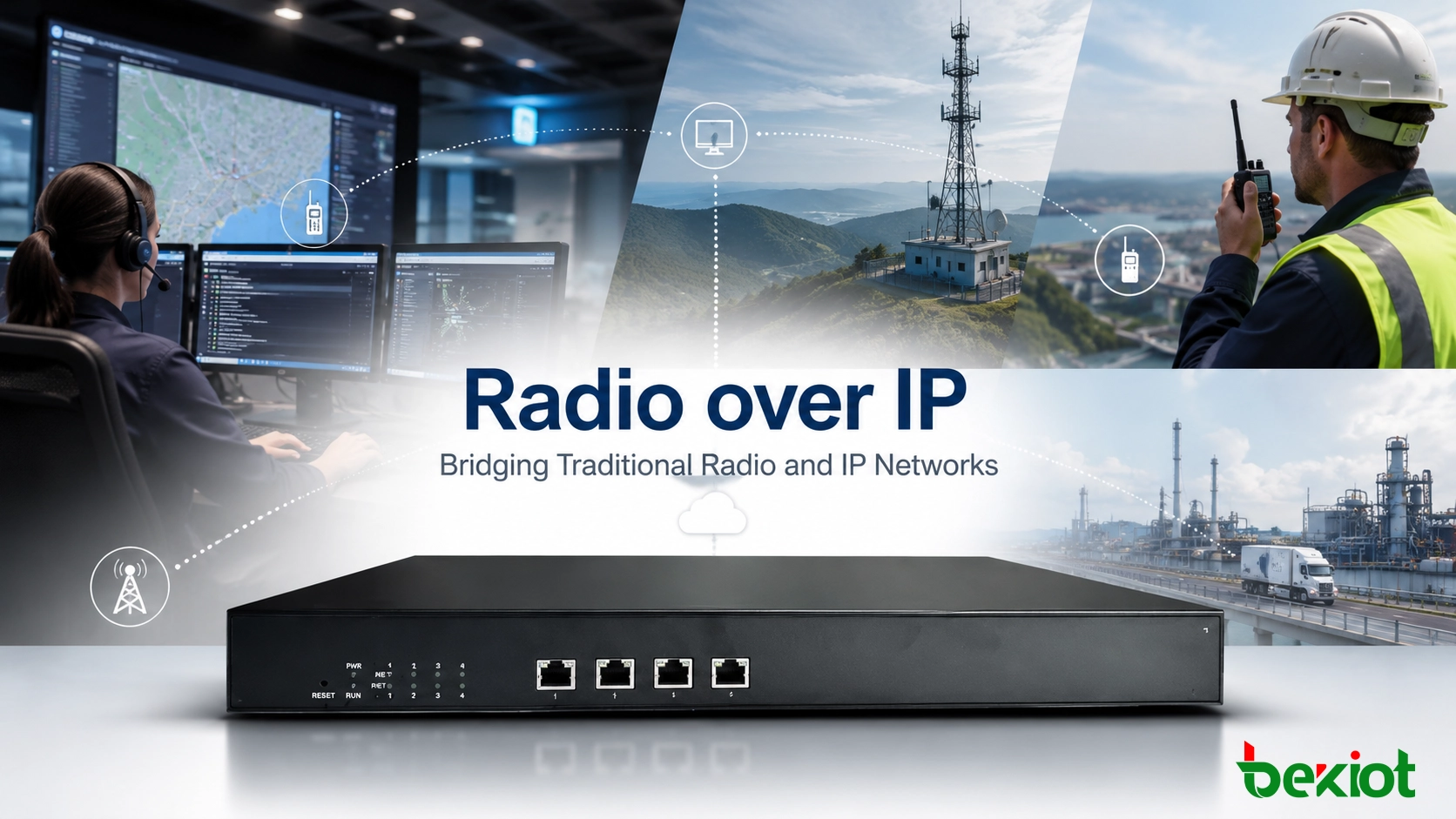 Radio over IP Devices and Traditional Radio Systems: How RoIP Expands Critical Communication