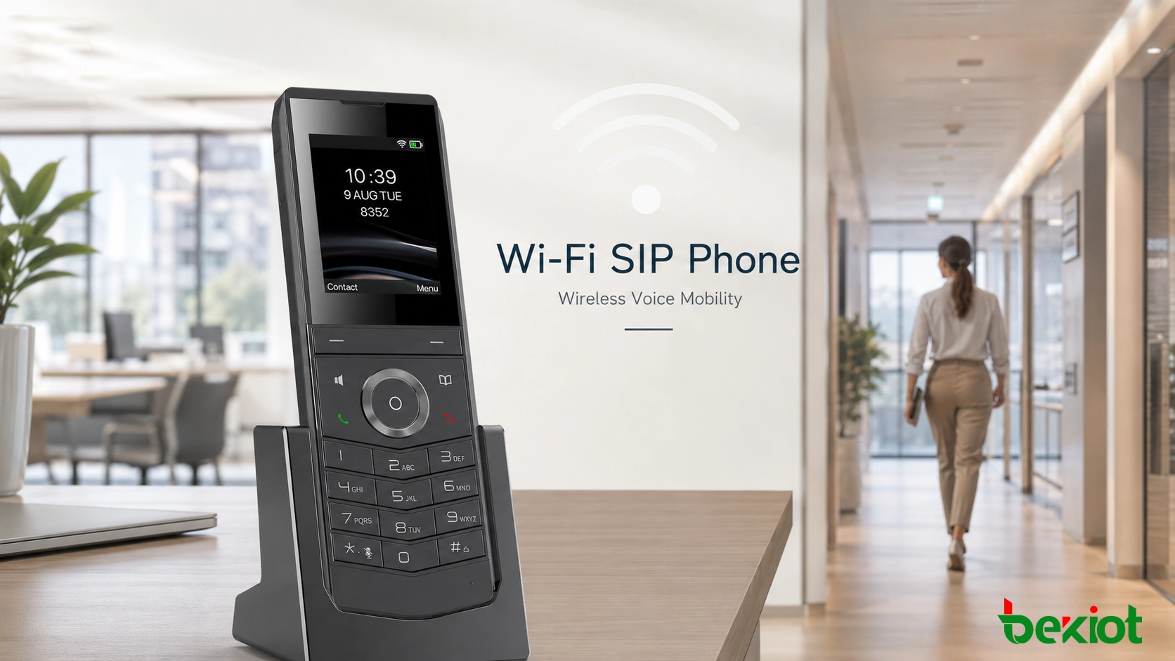 Wi-Fi Phones and SIP Softphone Terminals for Mobile Enterprise Communication