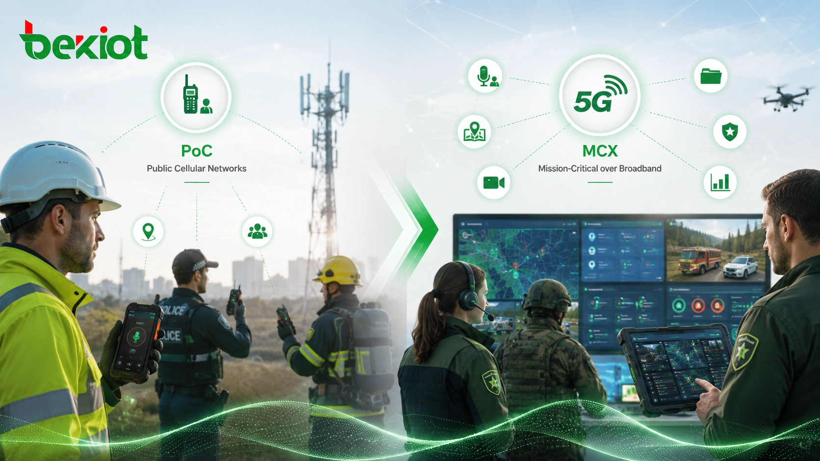 From PoC to MCX: The Next Stage of Mission-Critical Broadband Communication