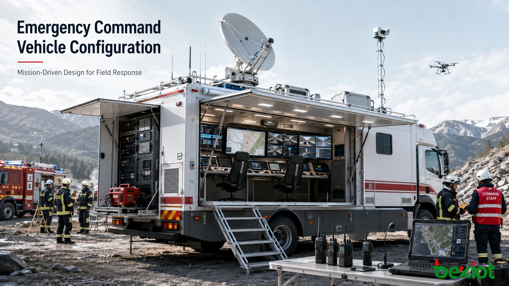 Emergency Command Vehicle Configuration Guide for Field Response Projects