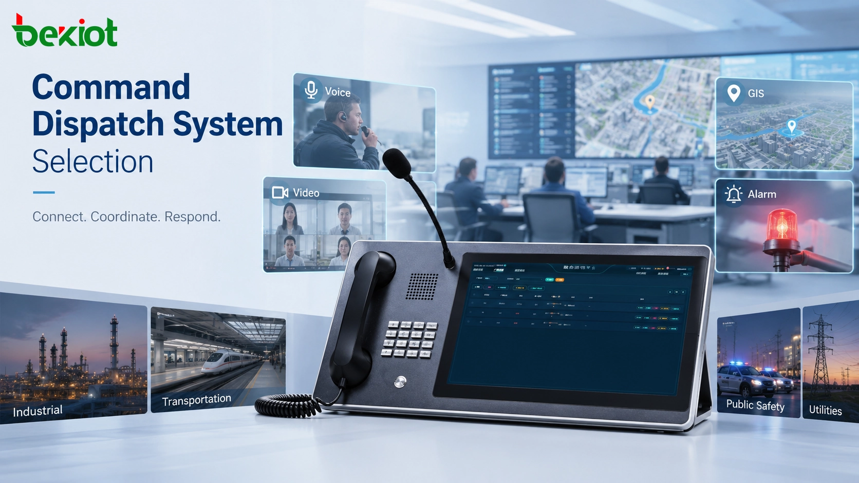 Command Dispatch System Selection for Real-World Communication Projects
