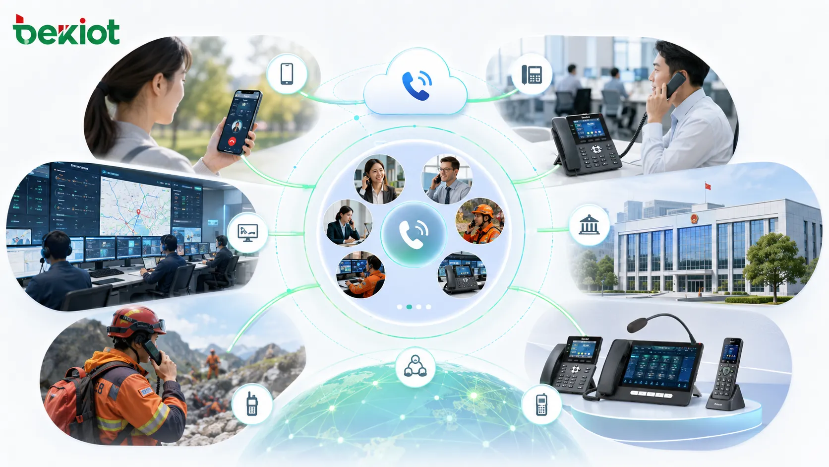 Telephone conferencing universal access for emergency management connecting mobile phones fixed phones IP phones rescue teams government offices and operator networks