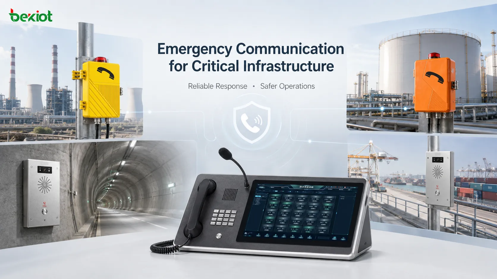 Emergency Communication Systems for Energy and Critical Infrastructure