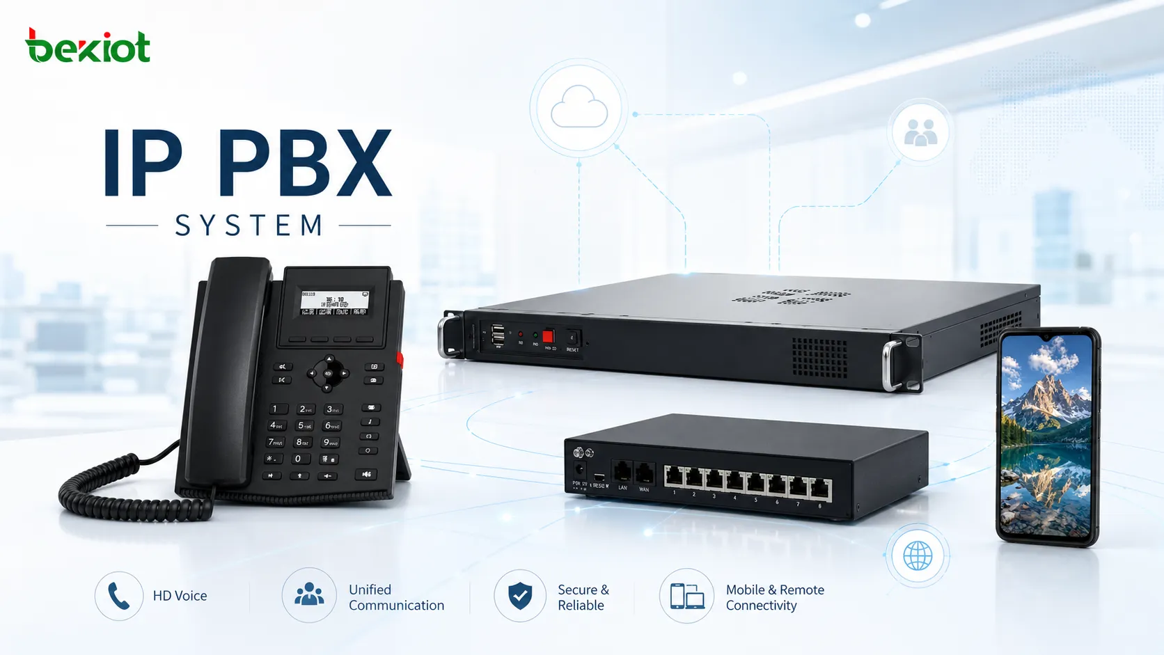 How Does an IP PBX Work? Features, Architecture & Applications