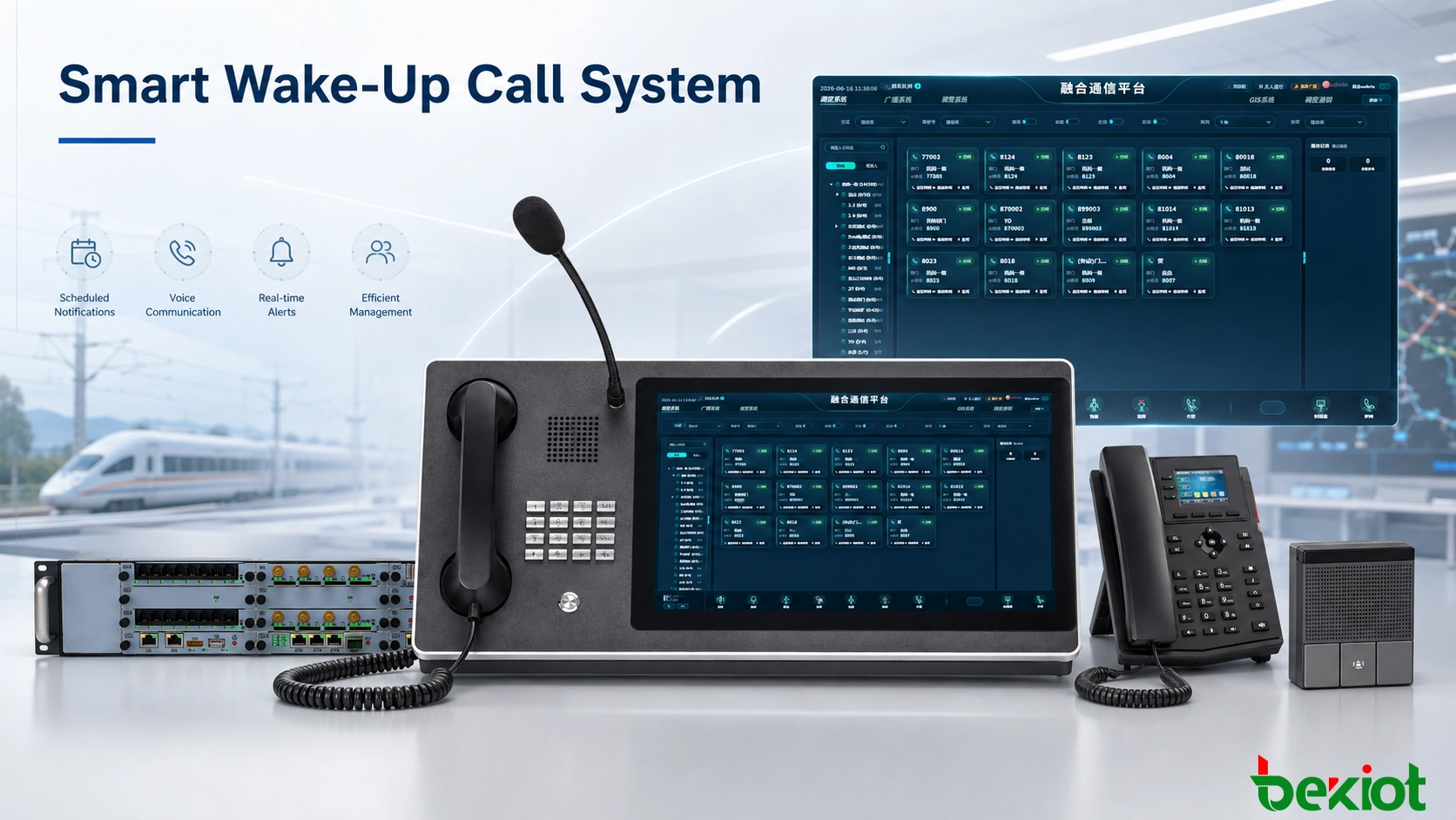 Smart Wake-Up Call System Solution: Automated Notification, Confirmation and Traceable Records