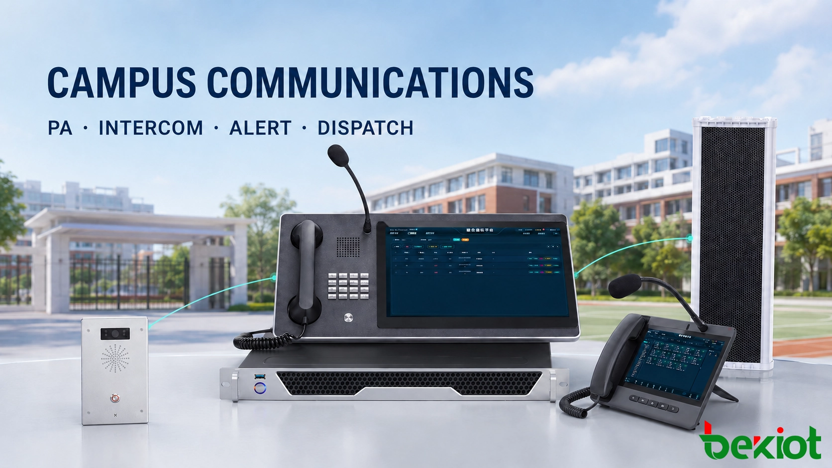 Campus Unified Communications System: PA, Intercom & Alerts