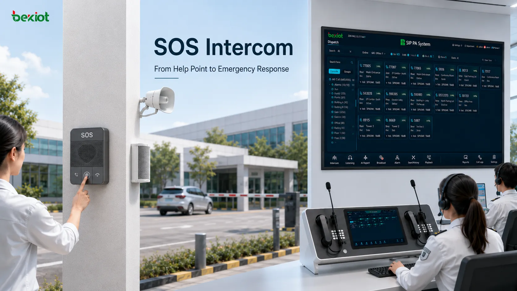 What Makes an SOS Intercom More Than Just a Help Button?