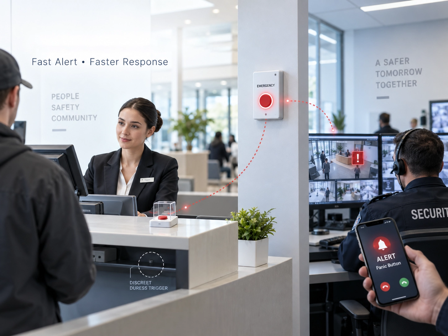 Panic Button and Duress Alarm System Solution