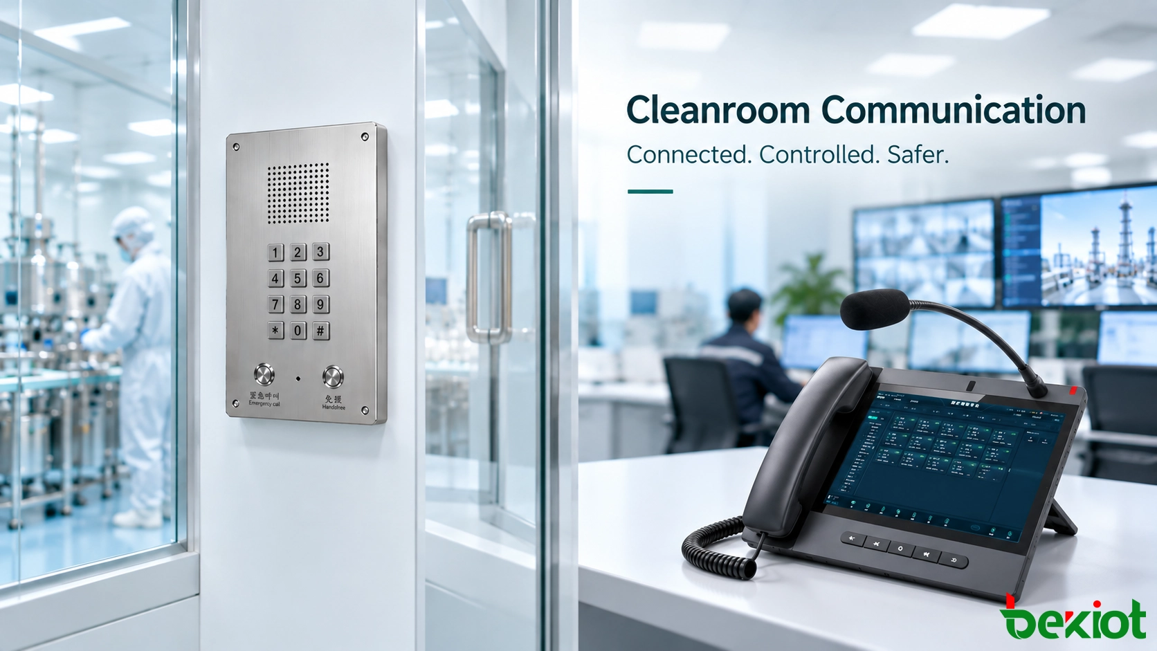 How Can Cleanroom Telephones Be Integrated with an IP PBX System?